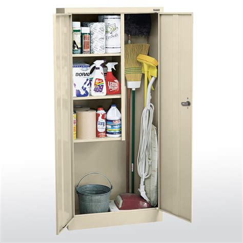 sandusky janitorial supply cabinet